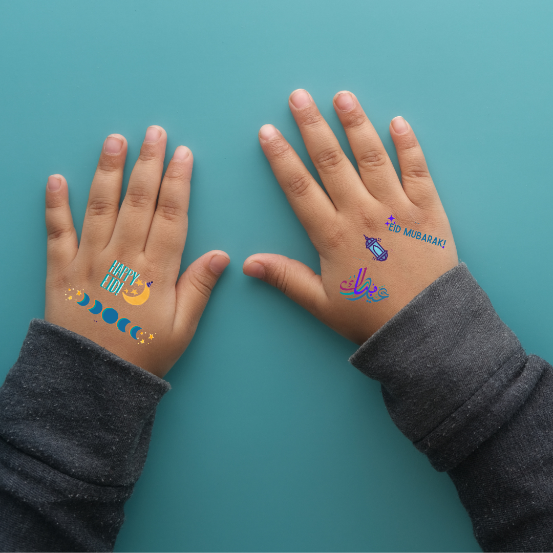 Ramadan & Eid Temporary Tattoo Pack