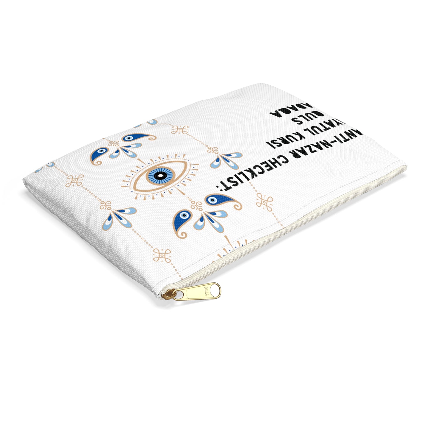 Anti-Nazar Checklist Accessory Pouch