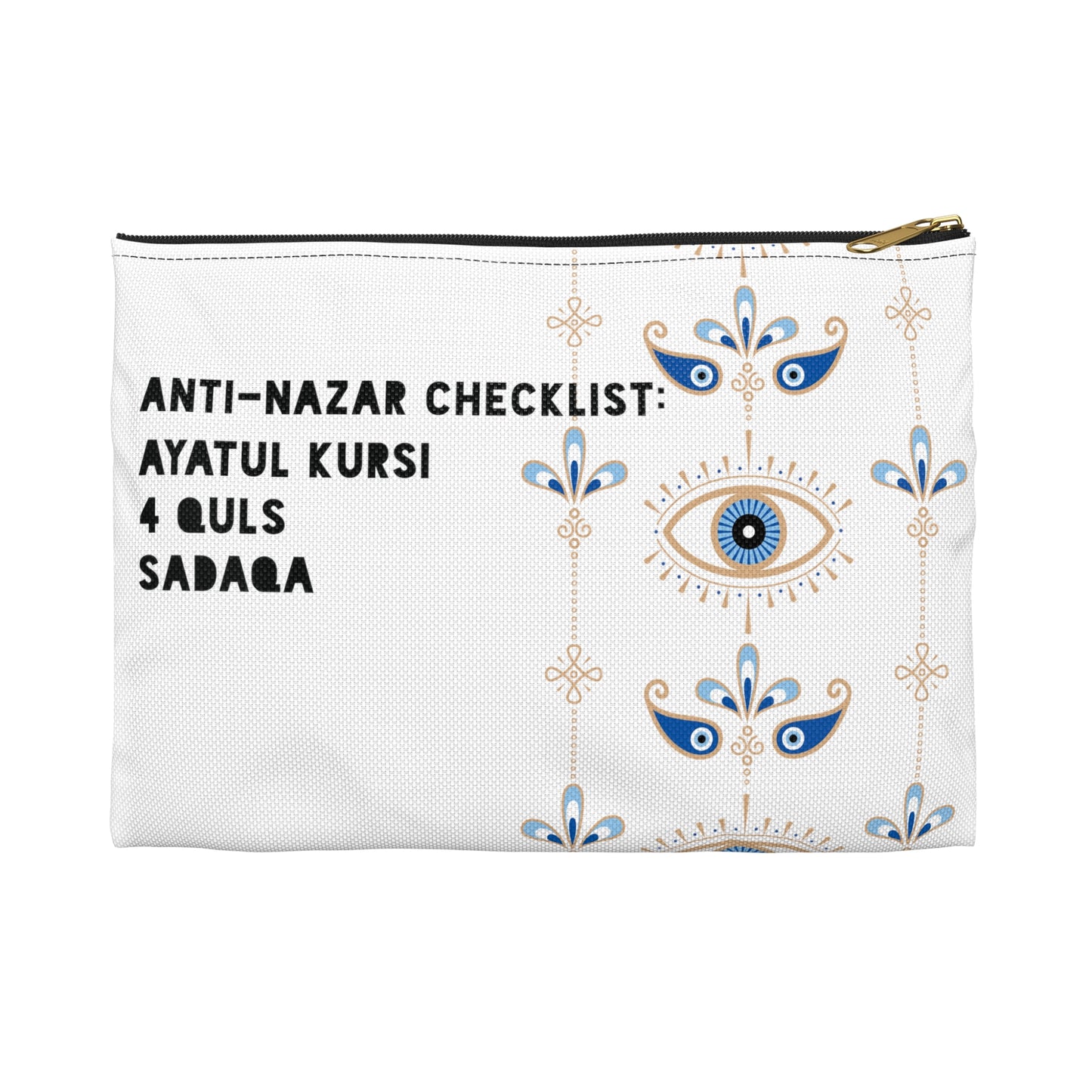 Anti-Nazar Checklist Accessory Pouch