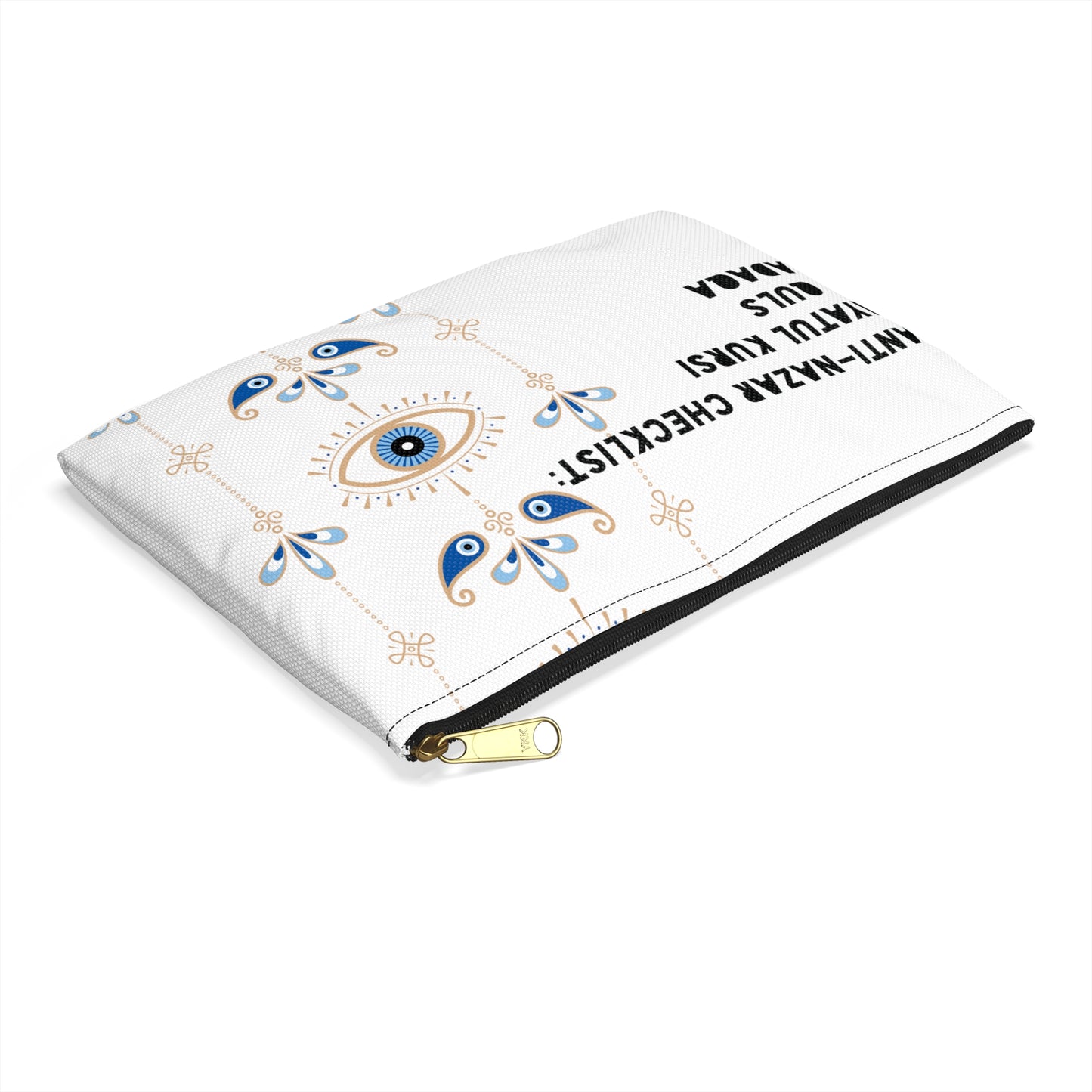 Anti-Nazar Checklist Accessory Pouch