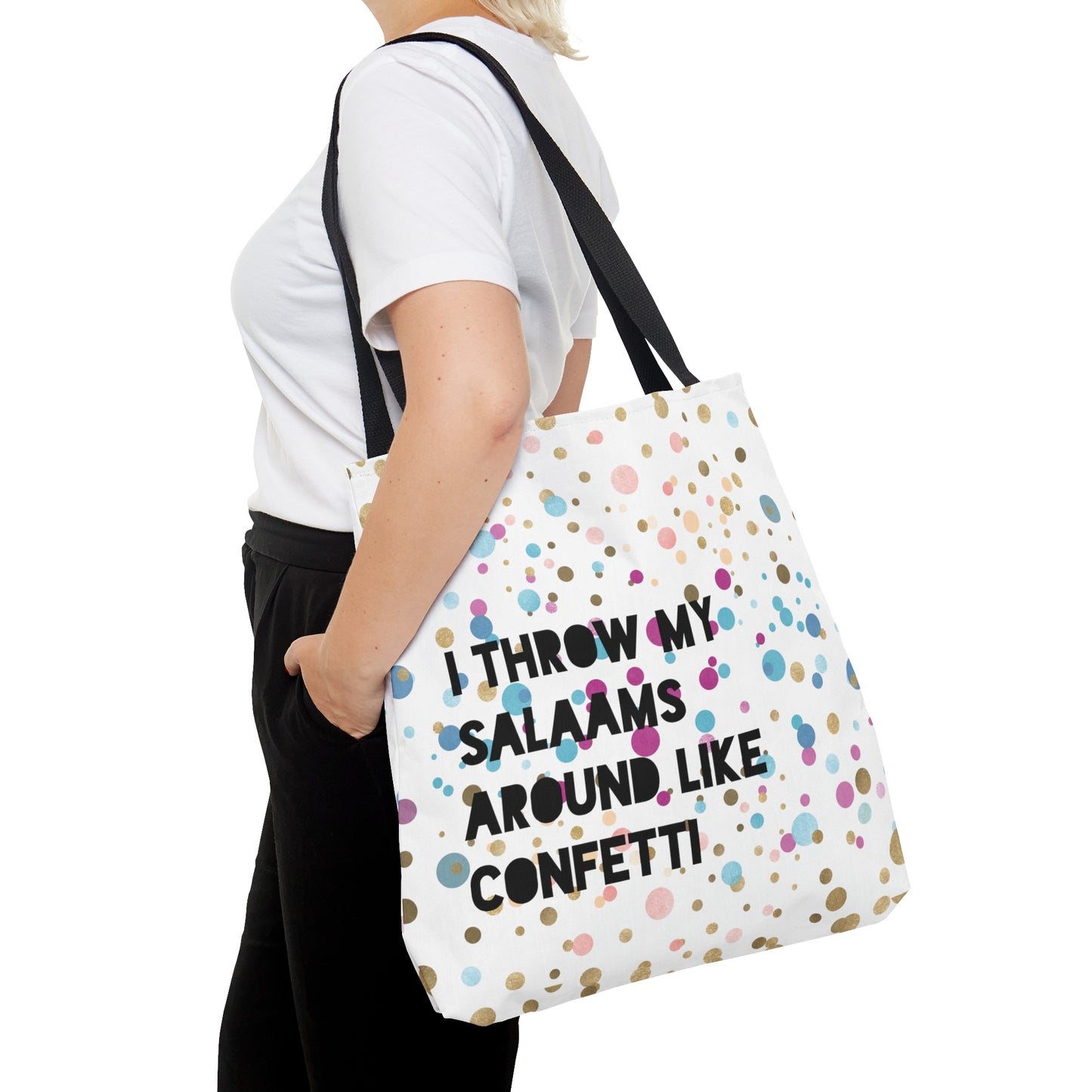 Confetti Salaams Tote Bag
