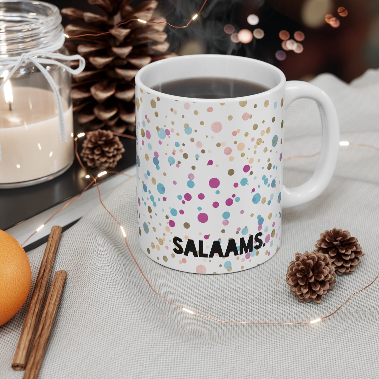 Confetti Salaams Mug (11oz.)