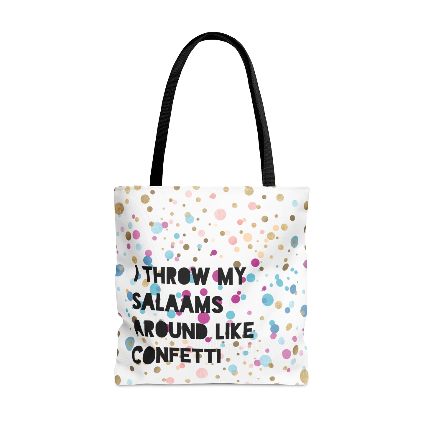 Confetti Salaams Tote Bag