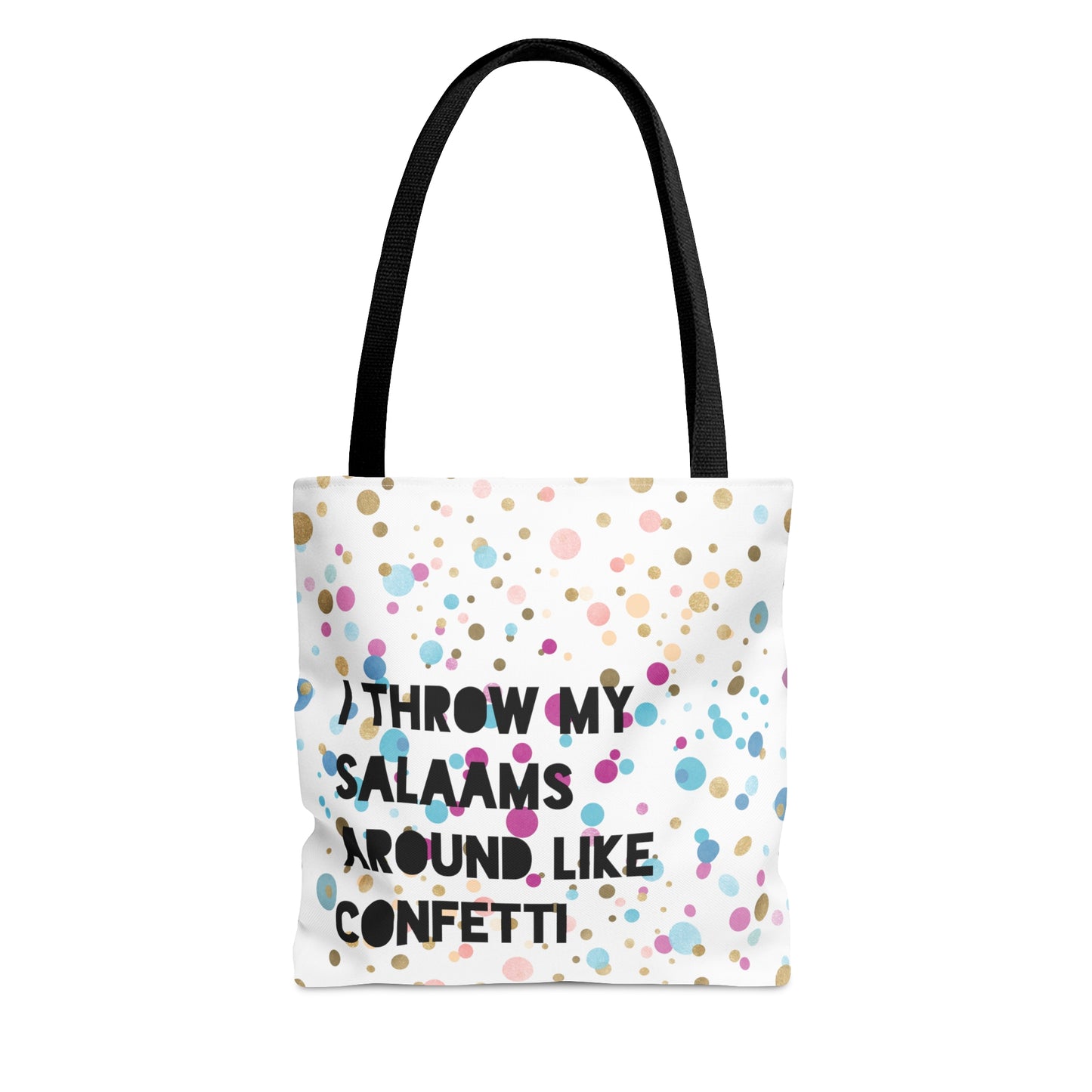 Confetti Salaams Tote Bag