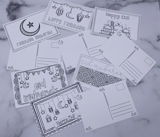 Ramadan & Eid Postcard Set